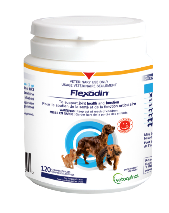 Flexadin Tablets Vetoquinol Canada